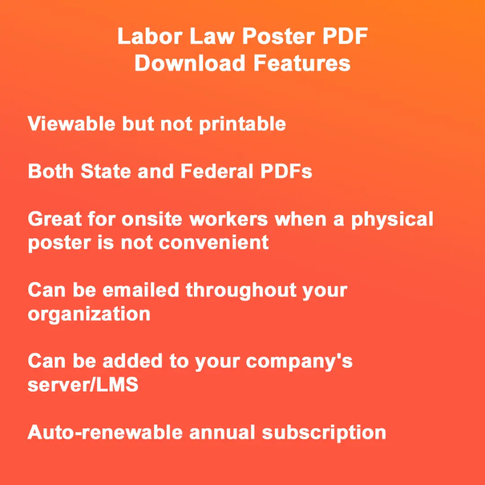 Sds Training.pdf 2027 North Dakota Labor Law Poster PDF Download | State & Federal Pre-Order