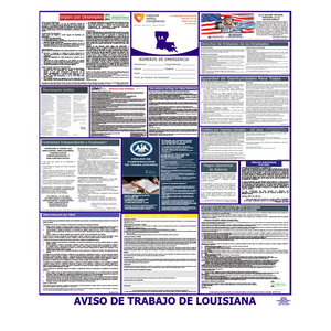 Louisiana Labor Law Poster Spanish