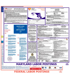 Maryland & Federal Labor Law Poster English