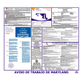 Maryland Labor Law Poster Spanish
