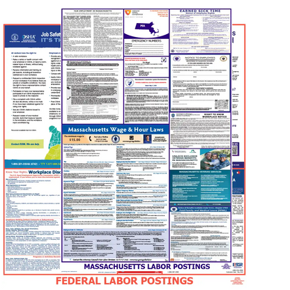 Massachusetts and Federal Labor Law Posters