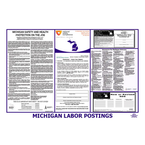 Michigan Labor Law Poster English