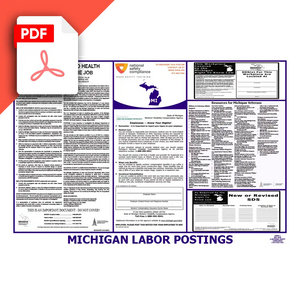 Michigan Labor Law Poster PDF Download