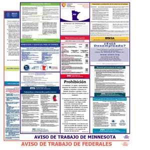 Minnesota and Federal Posters in Spanish