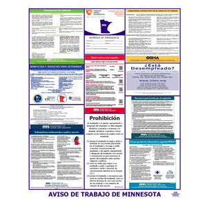 Minnesota Labor Law Poster Spanish