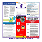 Mississippi Labor Law Poster English