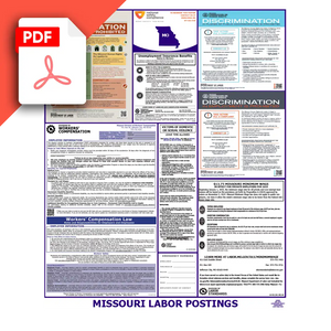 Missouri Labor Law Poster PDF Download
