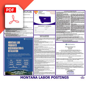Montana Labor Law Poster PDF Download