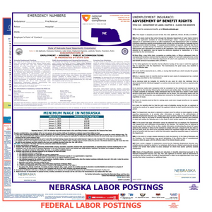 Nebraska & Federal Labor Law Posters English