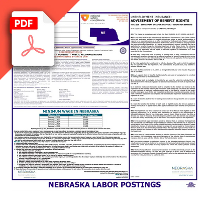 Nebraska Labor Law Poster PDF Download