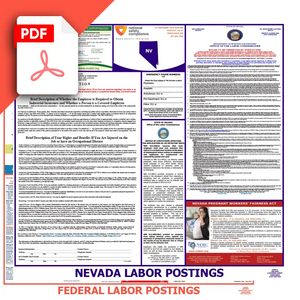 Nevada & Federal Labor Law Posters PDF Download