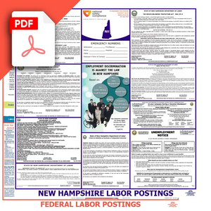 New Hampshire & Federal Labor Law Posters PDF Downloads