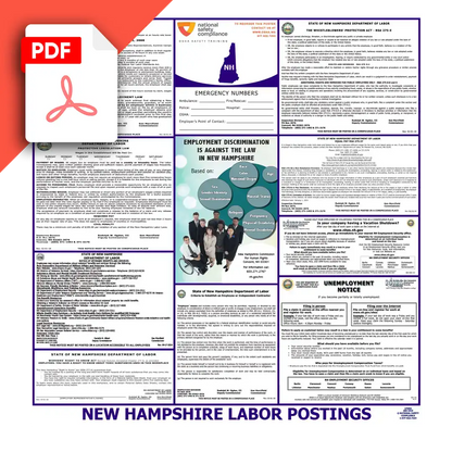 New Hampshire Labor Law Poster PDF Download
