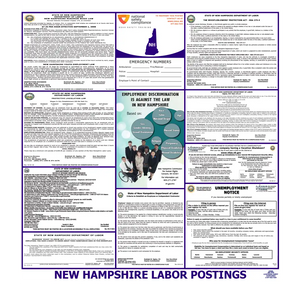 New Hampshire Labor Law Poster English