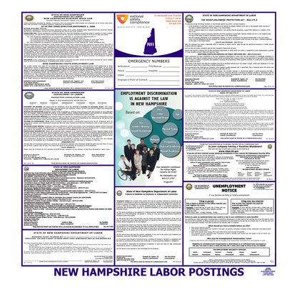 New Hampshire Labor Law Poster English
