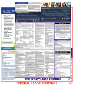 New Jersey & Federal Labor Law Posters English