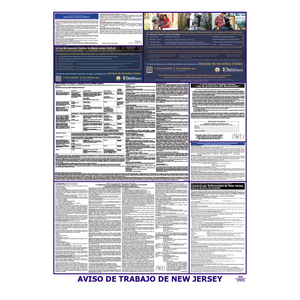 New Jersey Labor Law Poster Spanish