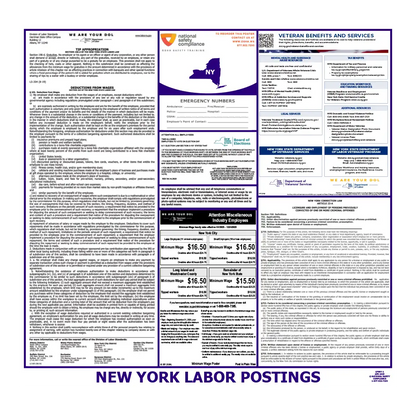 New York Labor Law Poster English