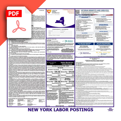 New York Labor Law Posters PDF Download