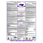 North Carolina Labor Law Poster English