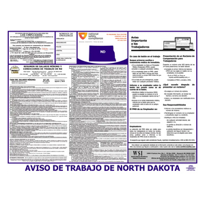 North Dakota Labor Law Poster Spanish