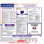 Ohio & Federal Labor Law Posters English