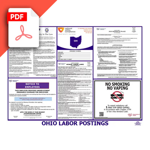 Ohio Labor Law Poster PDF Download