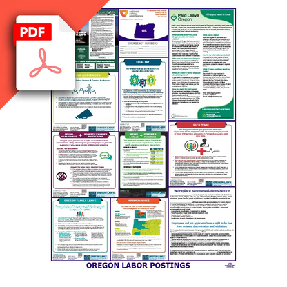 Oregon Labor Law Poster PDF Download