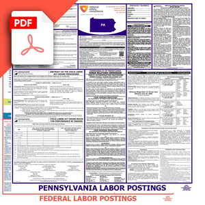 Pennsylvania & Federal Labor Law Posters PDF Downloads