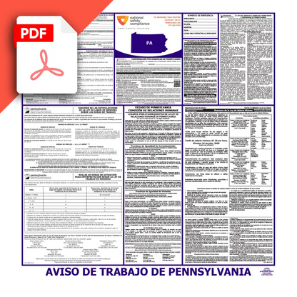 Pennsylvania Spanish Labor Law Poster PDF Download