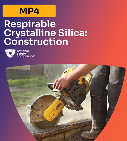 Respirable Crystalline Silica Safety for Construction MP4 (English & Spanish)