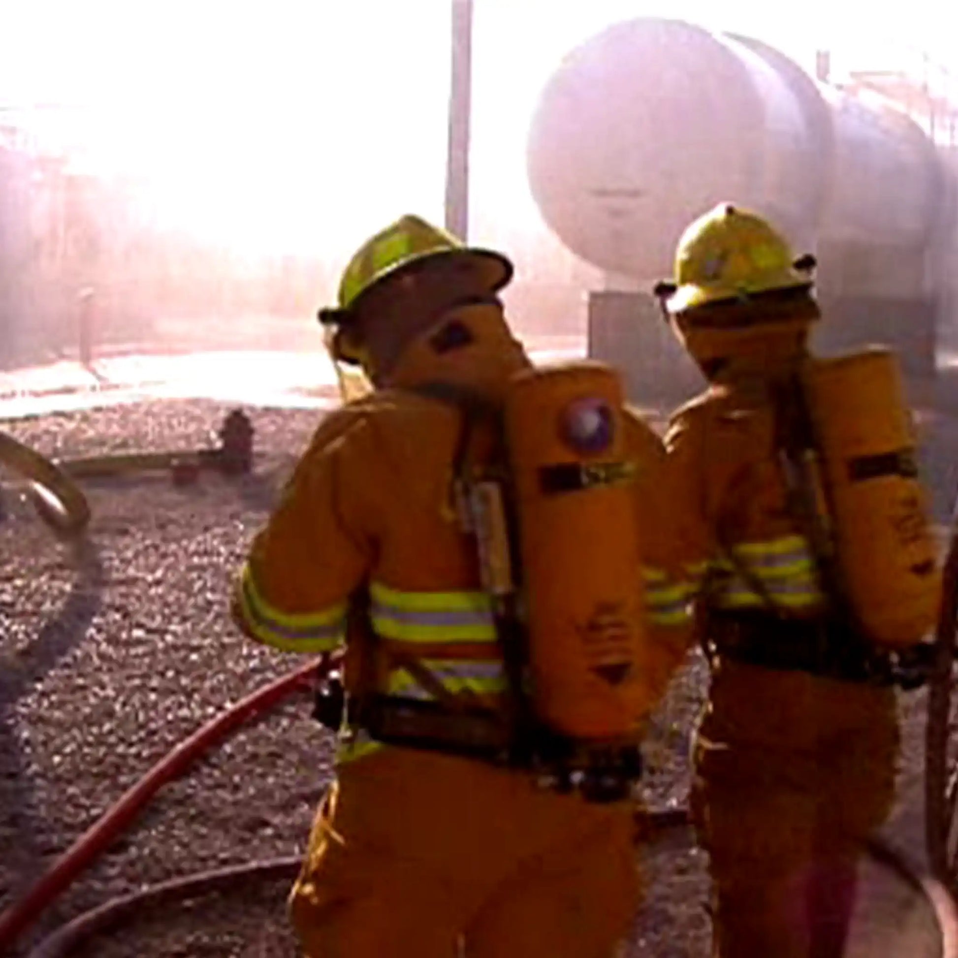 Respiratory Safety Streaming Fire Fighters