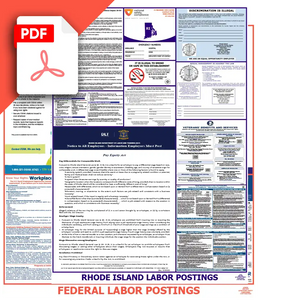 Rhode Island & Federal Labor Law Posters PDF Downloads