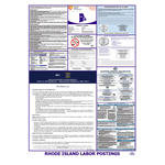 Rhode Island Labor Law Poster English