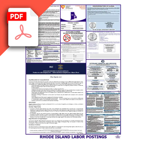 Rhode Island Labor Law Poster PDF Download