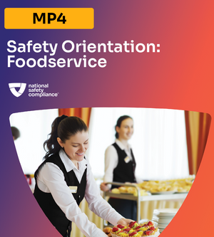 Safety Orientation - Foodservice MP4 (English & Spanish)