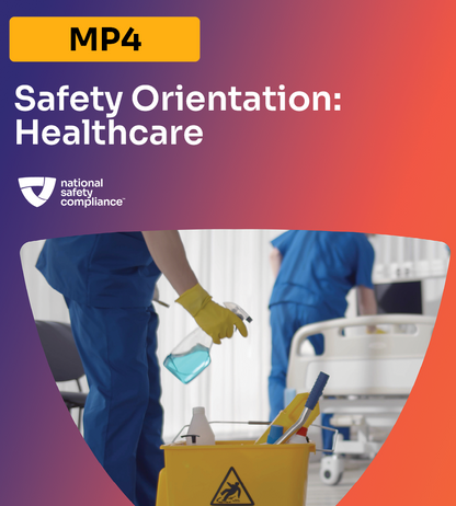 Safety Orientation - Healthcare Version MP4 (English & Spanish)