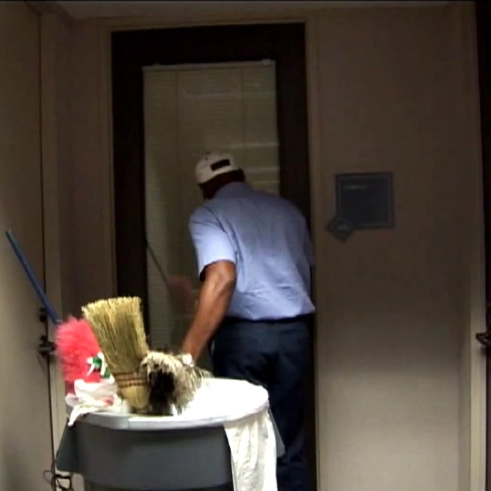 Safety Orientation Janitorial Streaming Janitor with Supplies