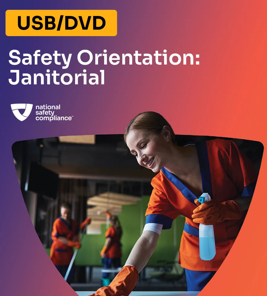 Safety Orientation Janitorial USB/DVD