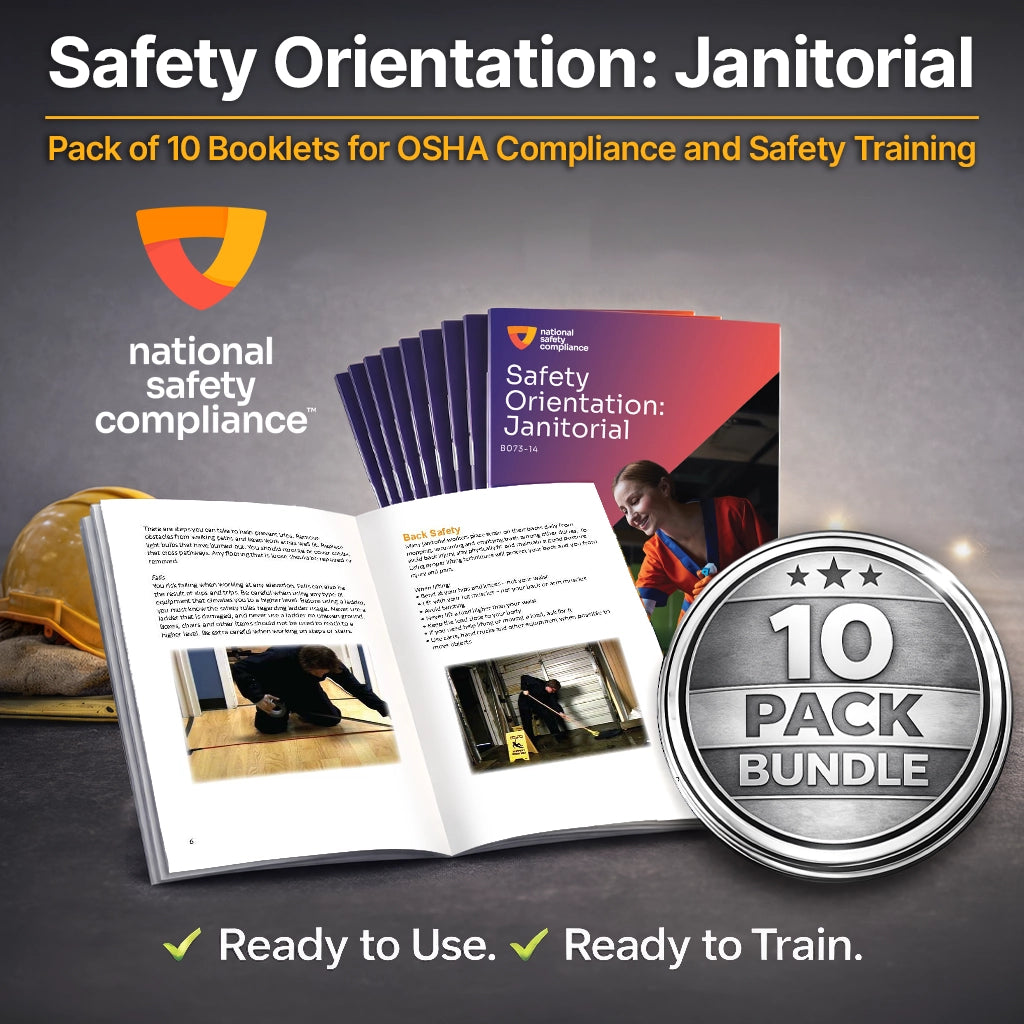 safety orientation janitorial booklet thumbnail 1