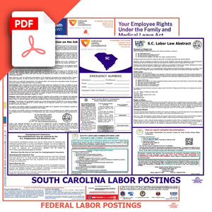 South Carolina & Federal Labor Law Posters PDF Download