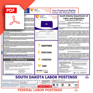 South Dakota & Federal Labor Law Posters PDF Downloads