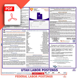 Utah & Federal Labor Law Posters PDF Download