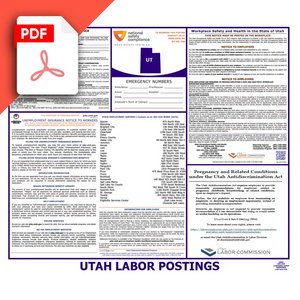 Utah Labor Law Poster PDF Download