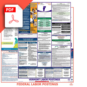 Vermont & Federal Labor Law Posters PDF Downloads