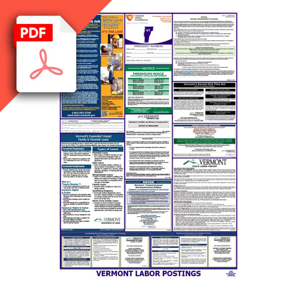 Vermont Labor Law Poster PDF Download