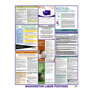 Washington Labor Law Poster English