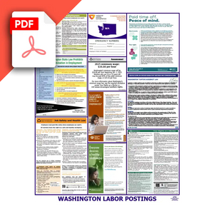 Washington Labor Law Poster PDF Download