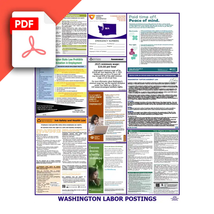 Washington Labor Law Poster PDF Download