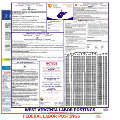 West Virginia & Federal Labor Law Posters English